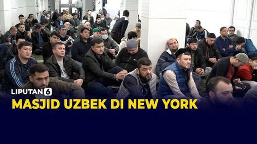 VIDEO: Masjid Imigran Uzbekistan di Kota New York