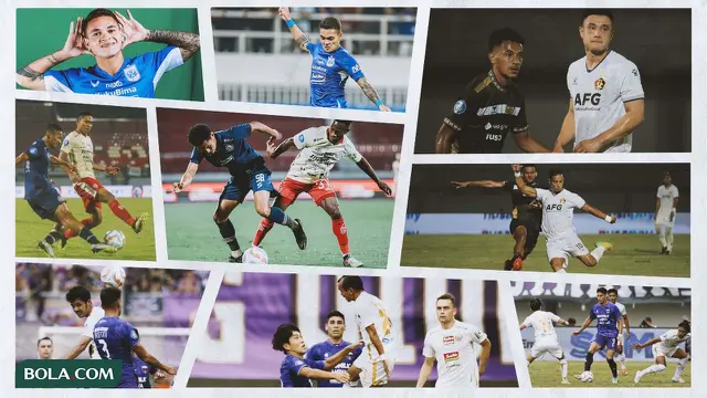 Kolase - Dewa United Vs Persik, Persita Vs Persija, Arema FC Vs Bali United, Paulo Gali Freitas PSIS