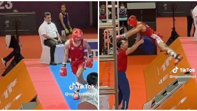 Momen Atlet Kick Boxing Thailand saat Selebrasi di SEA Games 2023 Jadi Sorotan, Tetap Slay
