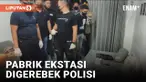 Pabrik Ekstasi Jaringan Internasional di Tangerang Digerebek, Polisi Tangkap 2 Pelaku