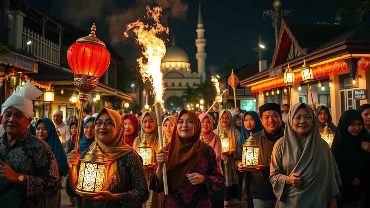 tradisi lebaran di jawa timur