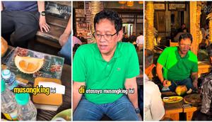 Durian Black Thorn Aceh dipuji Menkeu Purbaya karena rasanya juara. Dokter ungkap kandungan gizi dan tips konsumsi aman. (Tangkapan Layar TikTok Pribadi)