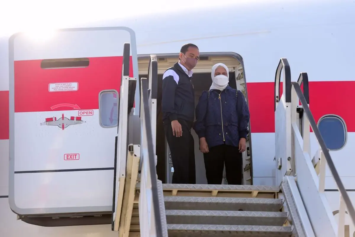 Kunjungi Jokowi dan Iriana ke Ukraina dan Rusia.