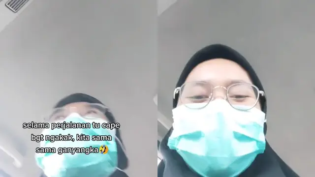 Seorang murid naik ojol yang disupiri oleh guru olahraganya.