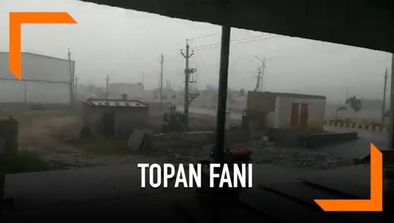 VIDEO: India Bersiap Hadapi Topan Fani