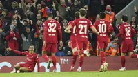 Berlaga dihadapan pendukungnya sendiri klub besutan Jurgen Klopp itu sukses meraih kemenangan dengan skor meyakinkan 2-0. (AP/Jon Super)