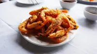 Ilustrasi udang goreng./Copyright pixabay.com/April Kim