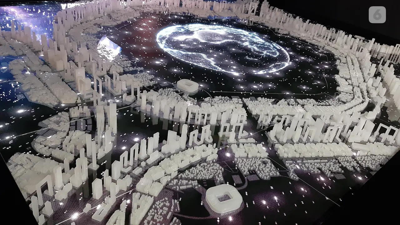 Desain kota masa depan Hyundai di World Cities Summit 2022, Singapura.