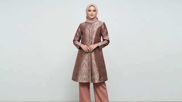 Model Atasan Brokat Bawahan Celana Terbaru