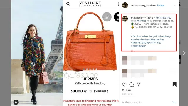 7 Koleksi Tas Mewah Maia Estianty, Ditaksir Sampai Rp 1,6 Miliar