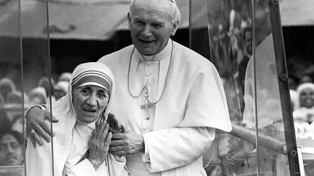 Bunda Teresa dan Paus John Paul II