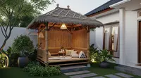 15 Inspirasi Gazebo Mungil di Samping Rumah Minimalis, Cantik, Fungsional, dan Hemat Lahan