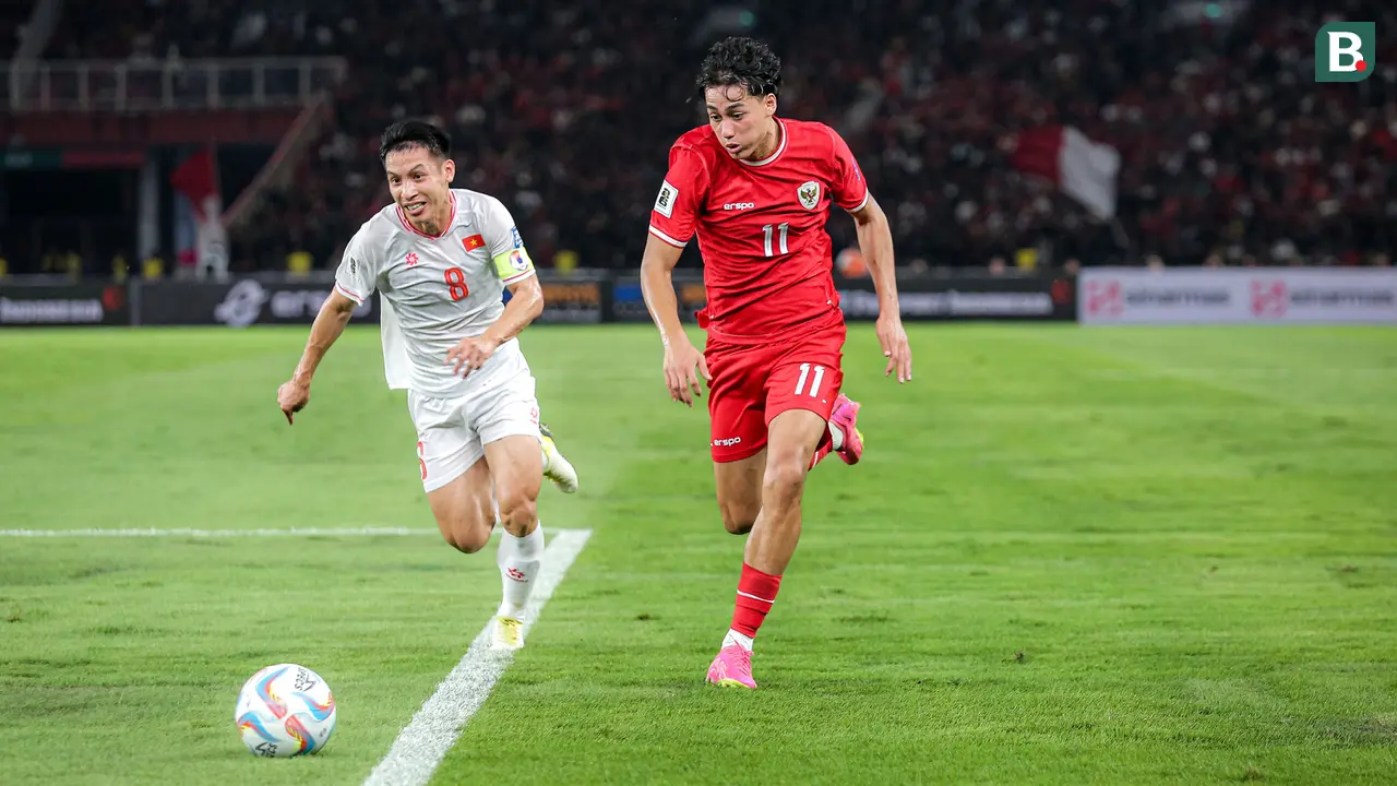 Timnas Indonesia vs Vietnam: Grup F Kualifikasi Piala Dunia 2026 Zona Asia