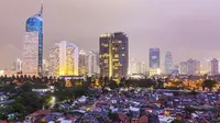 Lansekap jantung Kota Jakarta