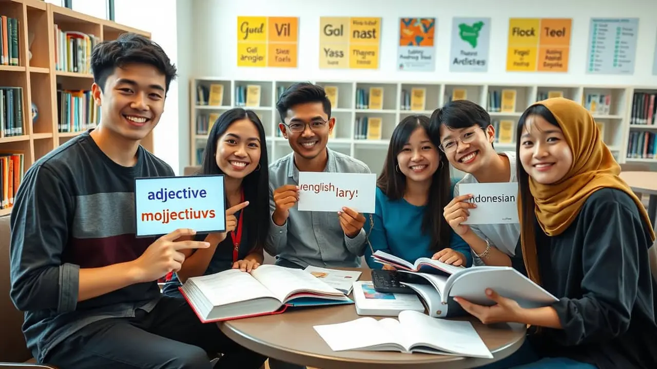 kata sifat bahasa inggris beserta artinya