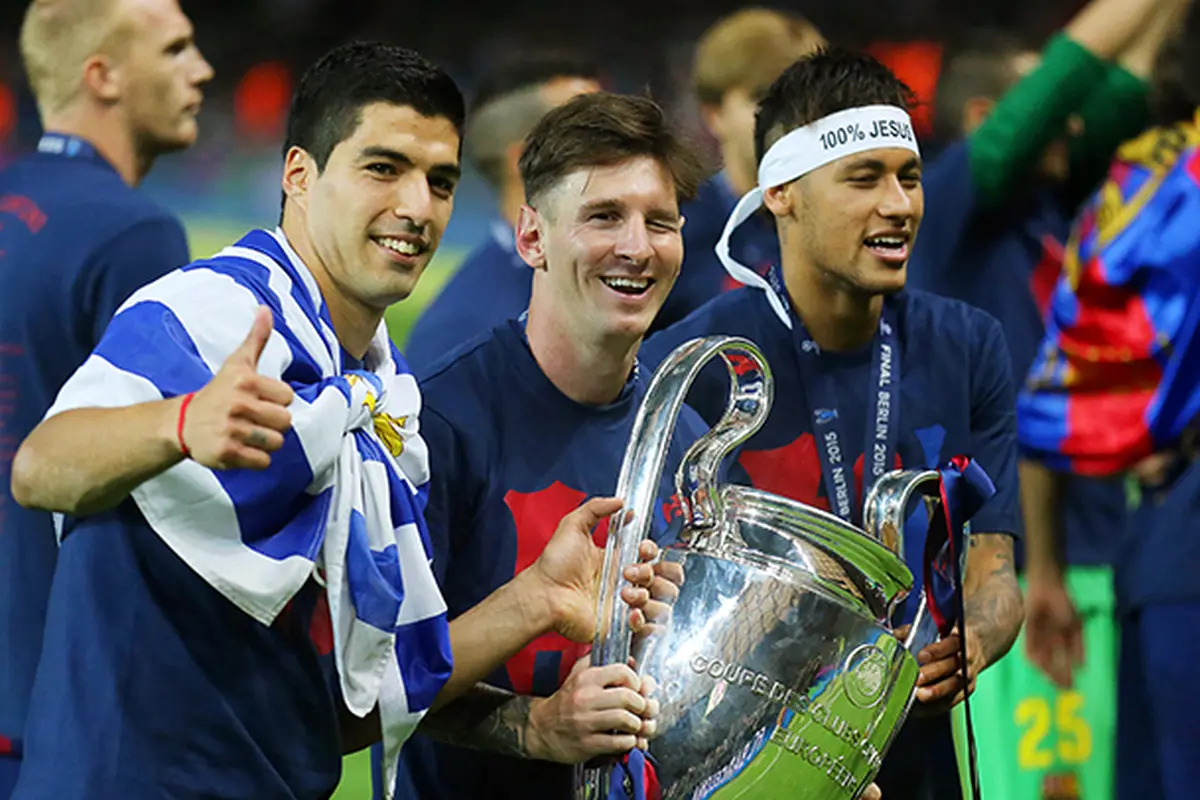 Ekspresi Menang - Kalah Juventus versus Barcelona di Final Liga Champions 2015