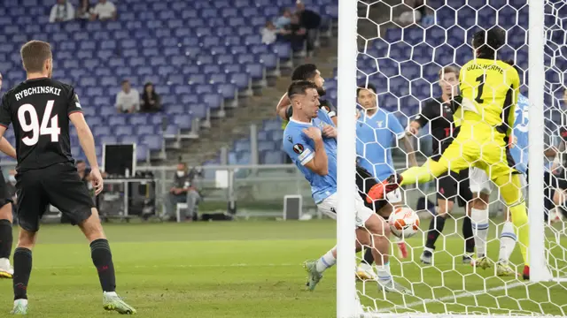 Foto: Lazio Berjaya saat Hadapi Lokomotiv Moscow di Liga Europa