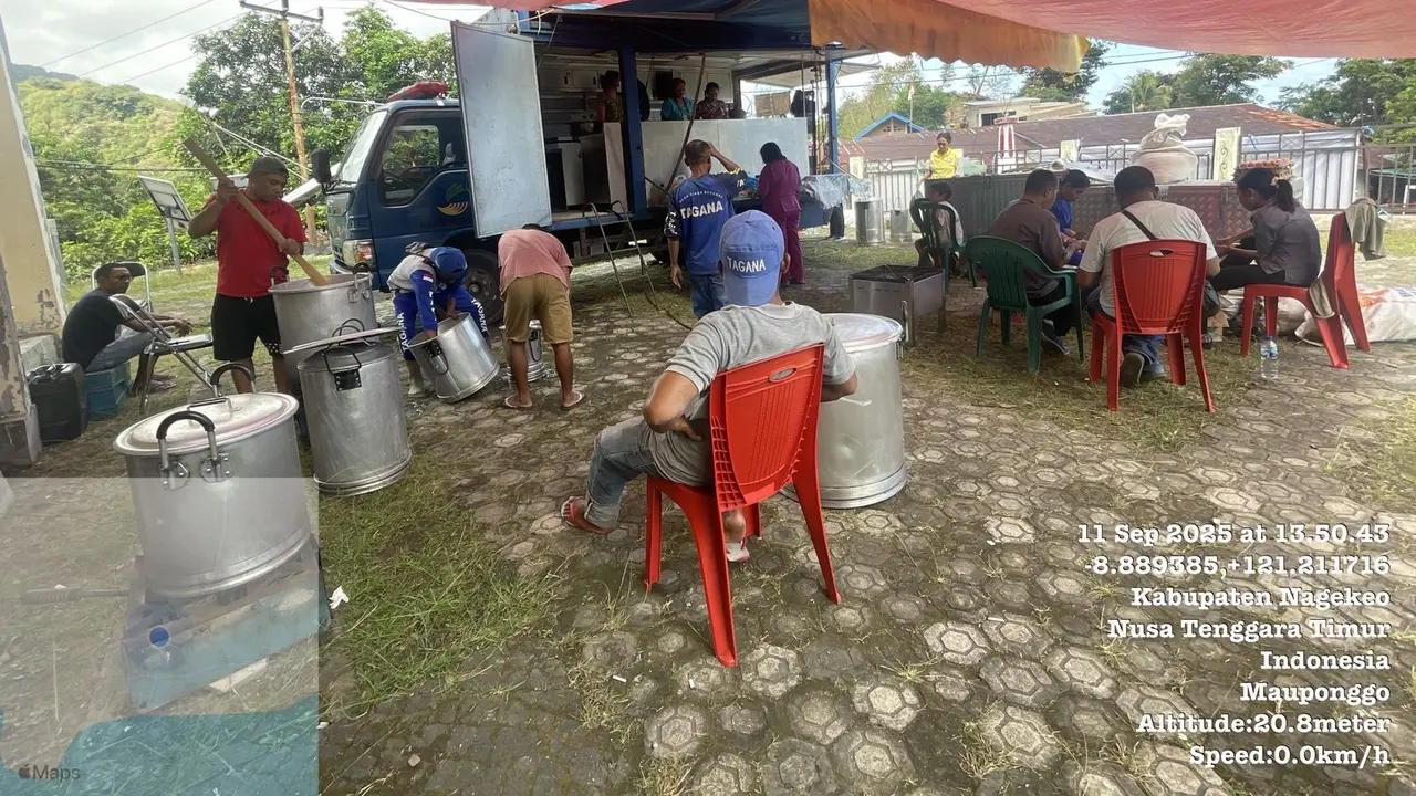 Kemensos Gerak Cepat Salurkan Bantuan untuk Korban Banjir Bandang Nagekeo