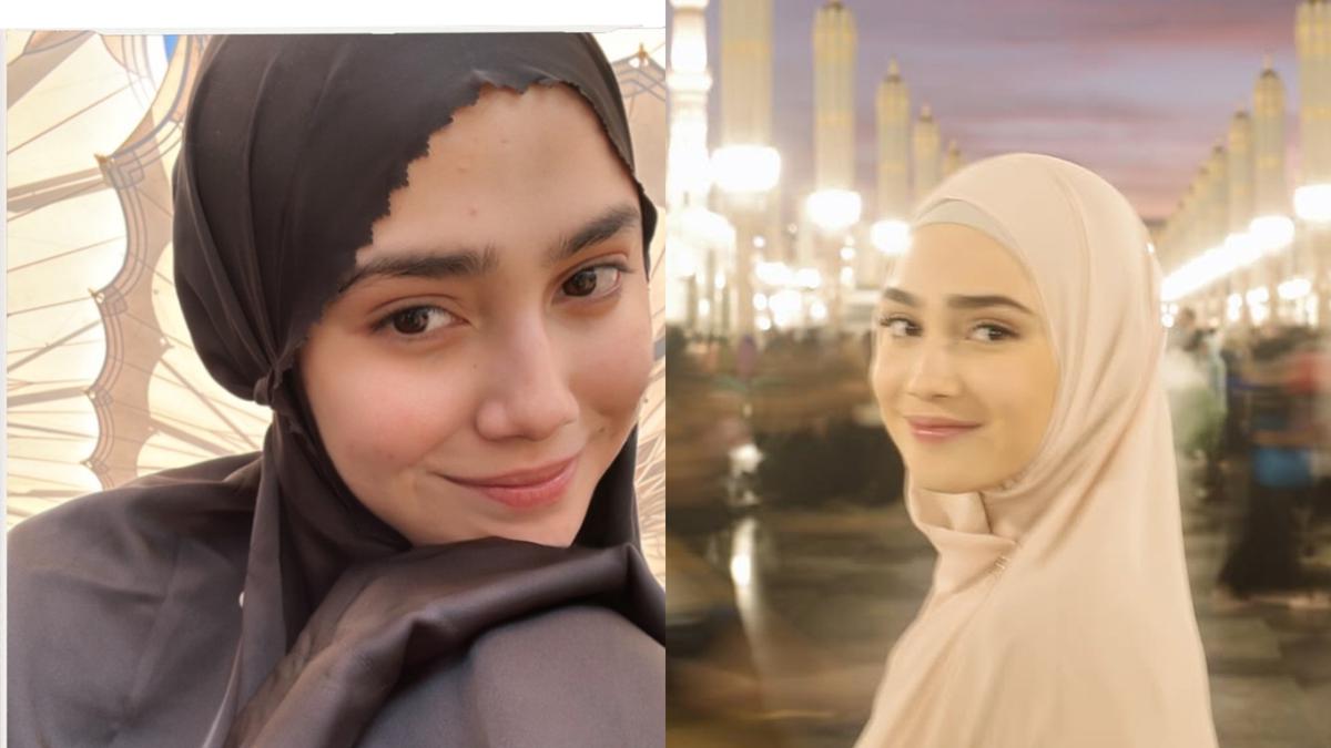 6 Potret Cantik Syifa Hadju dalam Balutan Mukena dan Hijab Saat Ibadah Umroh, Pancarkan Inner Beauty Sesungguhnya
