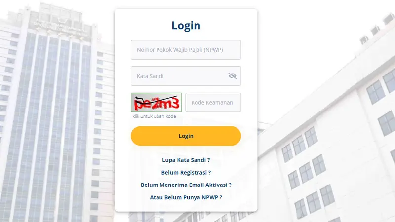 Lapor SPT Online Tahunan di Djponline.pajak.go.id