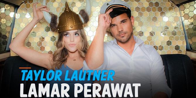 VIDEO: Taylor Lautner, Aktor 'Twilight' Lamar Seorang Perawat