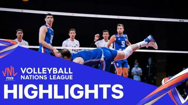 VIDEO: Highlights Volleyball Nations League, Tim Voli Putra Serbia Kalahkan Jerman 3-1