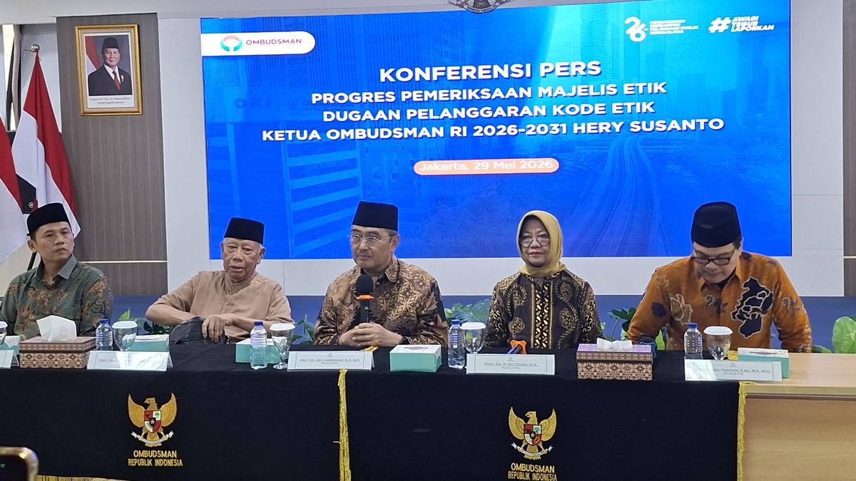 Majelis Etik Ombudsman Terima 12 Laporan Dugaan Pelanggaran Etik Hery Susanto