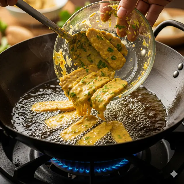 Resep Tempe Goreng (Ilustrasi AI)