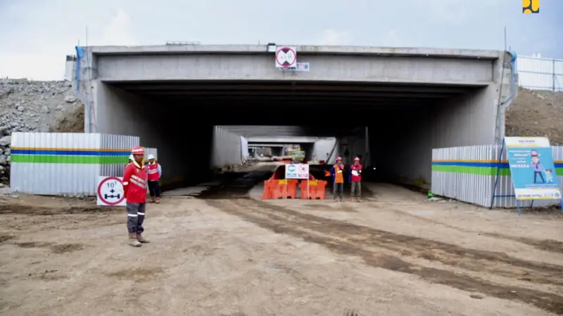 Konstruksi Underpass Bandara Kulon Progo