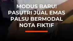 Pasangan suami istri (pasutri) berinisial CLM dan R ditangkap Polresta Gowa setelah diduga menjual emas imitasi dengan nota pembelian palsu di Pasar Induk Minasa Maupa, Gowa, Sulawesi Selatan. Kasus ini terungkap usai video penangkapan salah satu pelaku viral di media sosial. Salah satu korban, M...