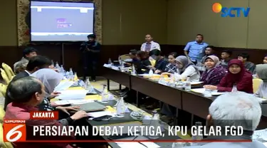 Menurut salah satu moderator debat Putri Ayuningtyas, di debat ketiga nanti tidak ada sesi pengambilan undian saat berlangsungnya acara.