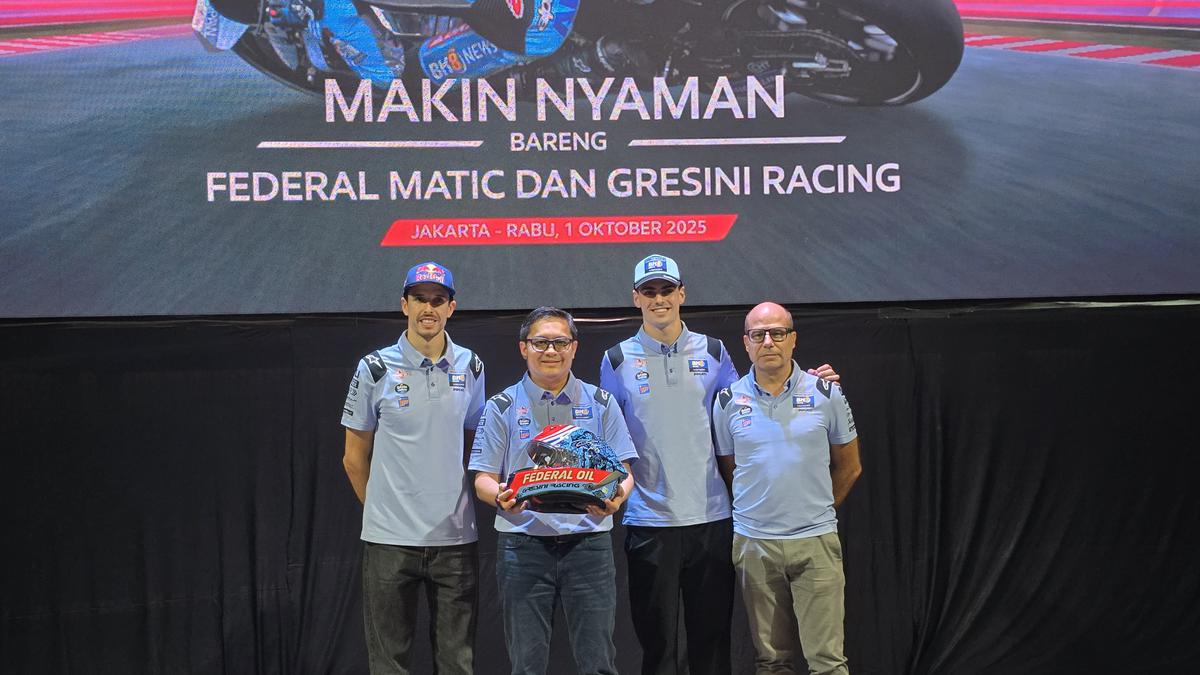 Alex Marquez dan Fermin Aldeguer Sapa Penggemar di Jakarta Jelang MotoGP Indonesia 2025