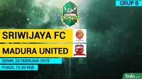 Jadwal Piala Gubernur Kaltim, Sriwijaya FC Vs Madura United. (Bola.com/Dody Iryawan)