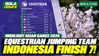 Highlight perjuangan tim equestrian jumping Indonesia pada Asian Games Aichi-Nagoya 2026. Indonesia finis di peringkat ketujuh dengan total 225,35 poin dan 69 penalti. Saksikan rangkaian momen pertandingan hingga hasil akhir perjuangan Indonesia di n...