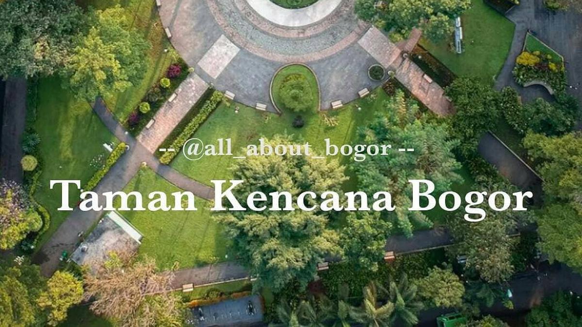 Intip, Daya Tarik Taman Kencana Bogor Cocok untuk Jalan Santai di Sore Hari