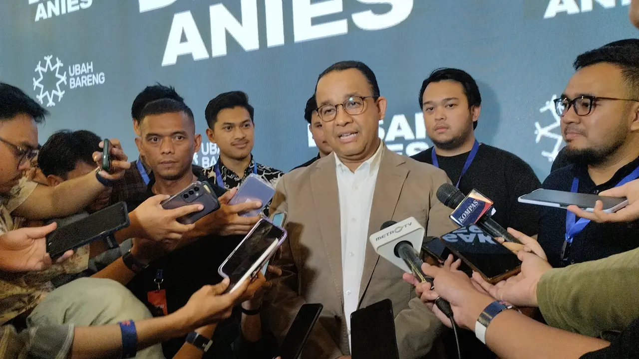 Bacapres dari Koalisi Persatuan untuk Perubahan (KPP) Anies Baswedan (Liputan6.com/Winda Nelfira)
