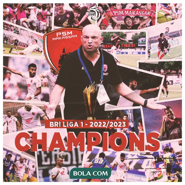 PSM Makassar - Juara BRI Liga 1