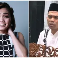 Rina Nose-Ustaz Abdul Somad. (Galih W. Satria/Bintang.com Instagram/ustadzabdulsomad)