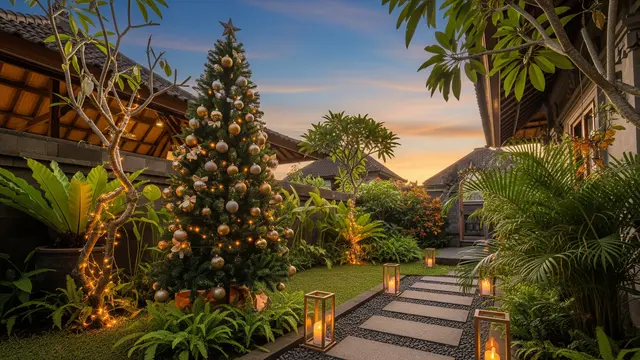 7 Dekorasi Natal Outdoor Sederhana tapi Meriah, Bikin Rumah Makin Hangat dan Memukau