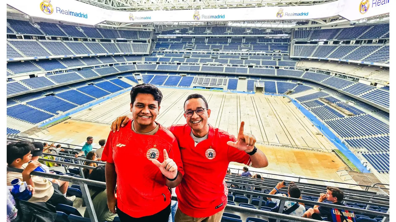Anies Baswedan Liburan di Spanyol
