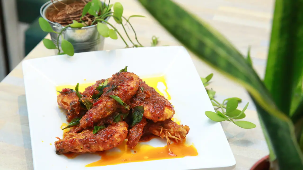 rendang udang