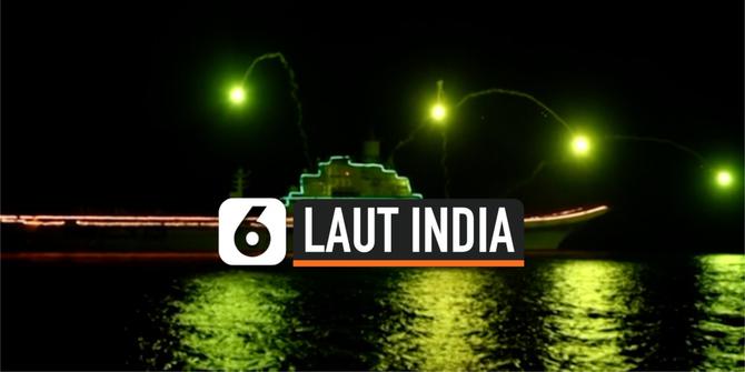 VIDEO: Formasi Keren di Kapal Induk India, Terima Kasih Tim Medis!