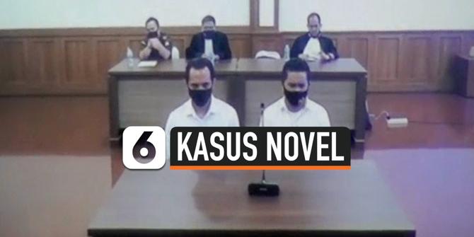 VIDEO: Penyerang Novel Baswedan Dihukum Dua Tahun Penjara