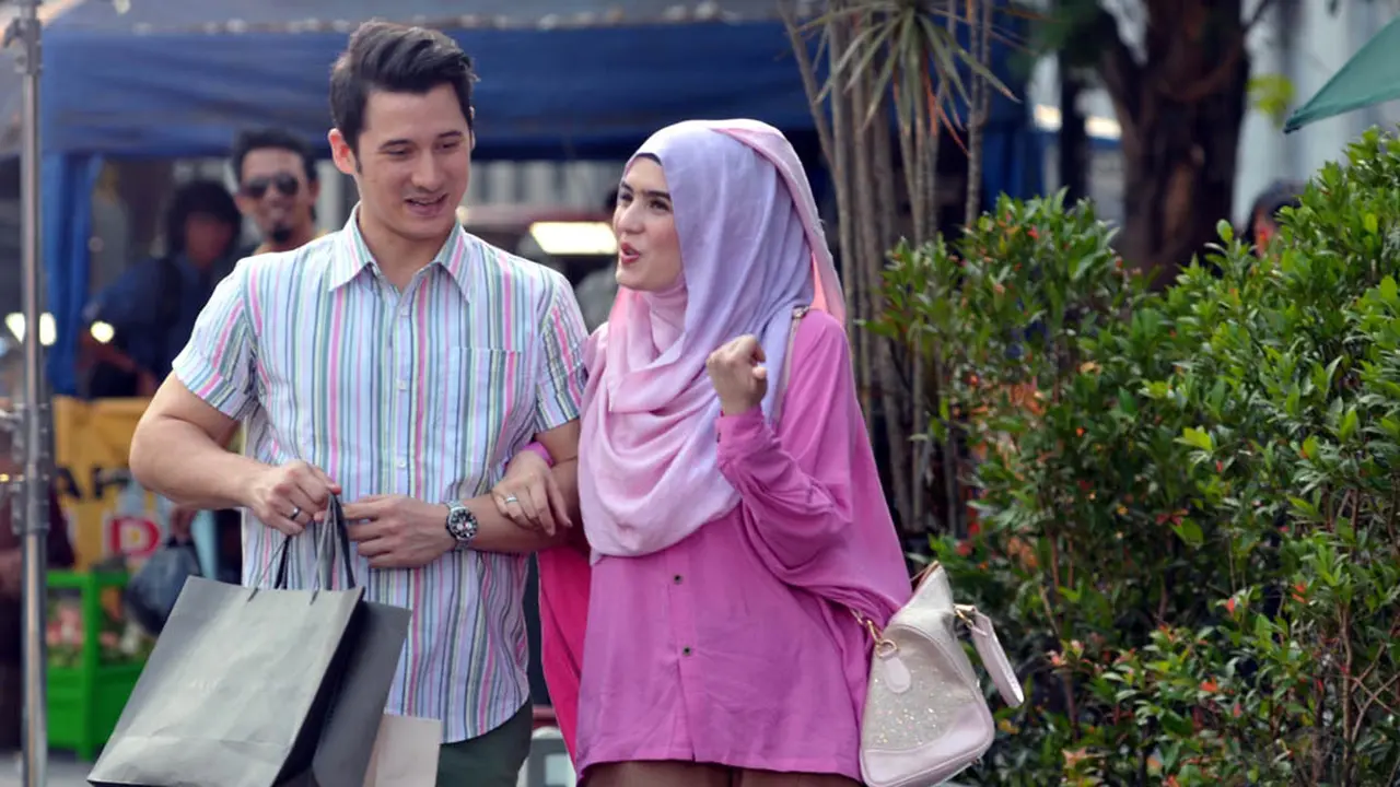 Suasana Proses Syuting Film Hijab di Kota Tua