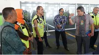 Adakan penambahan fasilitas di terminal baru, Angkasa Pura I laksanakan monitoring tarif PJP2U dan Aviobridge di Bandara Internasional Ahmad Yani Semarang.