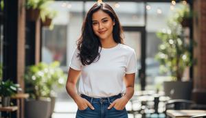 Padu Padan dengan Celana Jeans (created by AI)