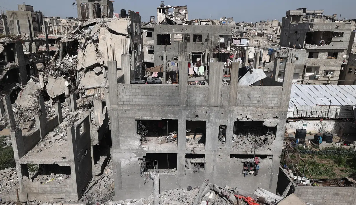 Menteri Pertahanan Israel, Israel Katz mengumumkan ekspansi operasi militer besar-besaran di Jalur Gaza pada 2 April 2025. (Eyad BABA/AFP)