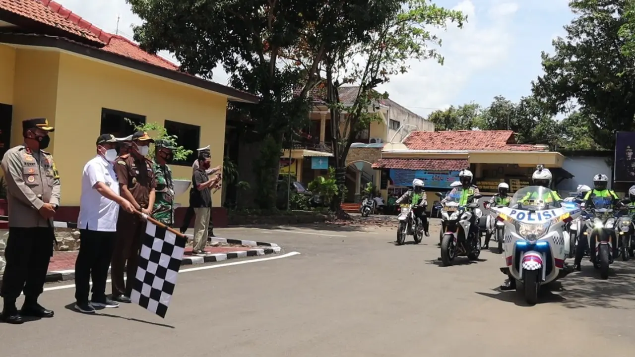 Polres Pemalang Launching ETLE. (Foto: Liputan6.com/Polres Pemalang)