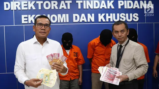 Polisi Tangkap Empat Pelaku Pembuat Uang Palsu