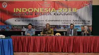 Kementerian Pemuda dan Olahraga bersama Dewan Paralimpik Asia (APC) dan Indonesia Asian Paragames Organizing Commitee (INAPGOC) menggelar Rapat Koordinasi Komite Asian Paragames 2018, di Jakarta, Kamis (4/5/2017). (Bagus/Kemenpora)
